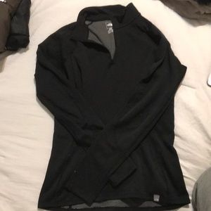 North face black long sleeve